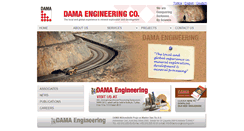 Desktop Screenshot of dama-engineering.com